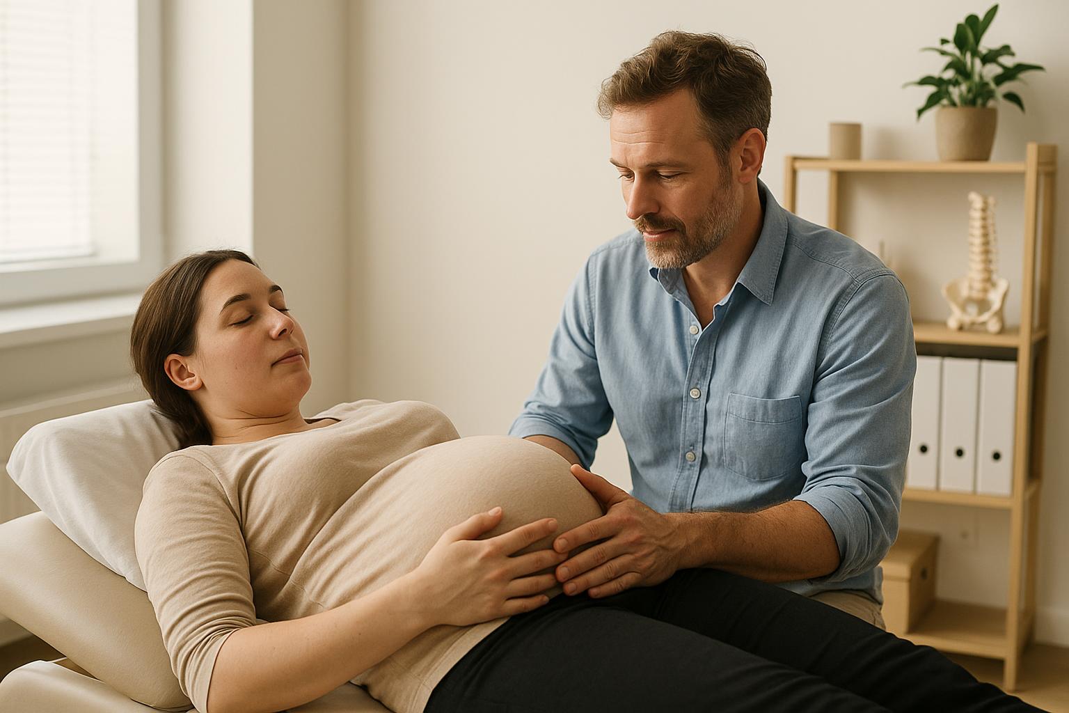 Accompagnement ostéopathique pendant la grossesse et après accouchement