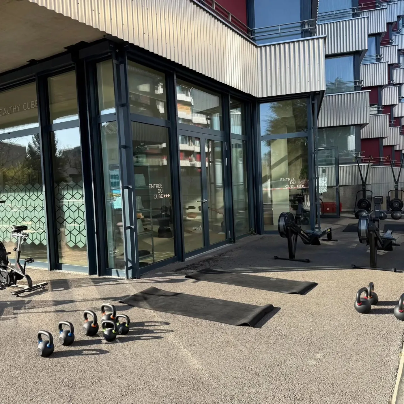Espace d’entraînement Healthy Cube à Gland