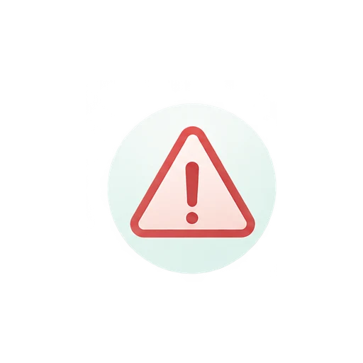 Icône des signes d’alerte