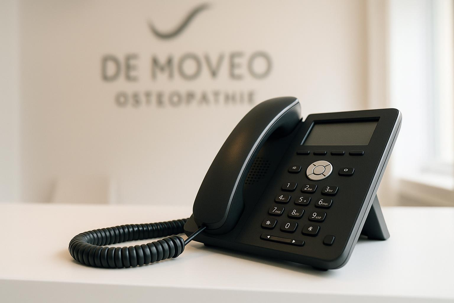 Téléphone du cabinet De Moveo à Nyon