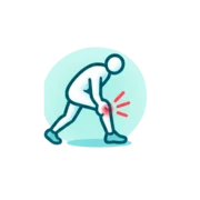 Icône d’une douleur après le sport
